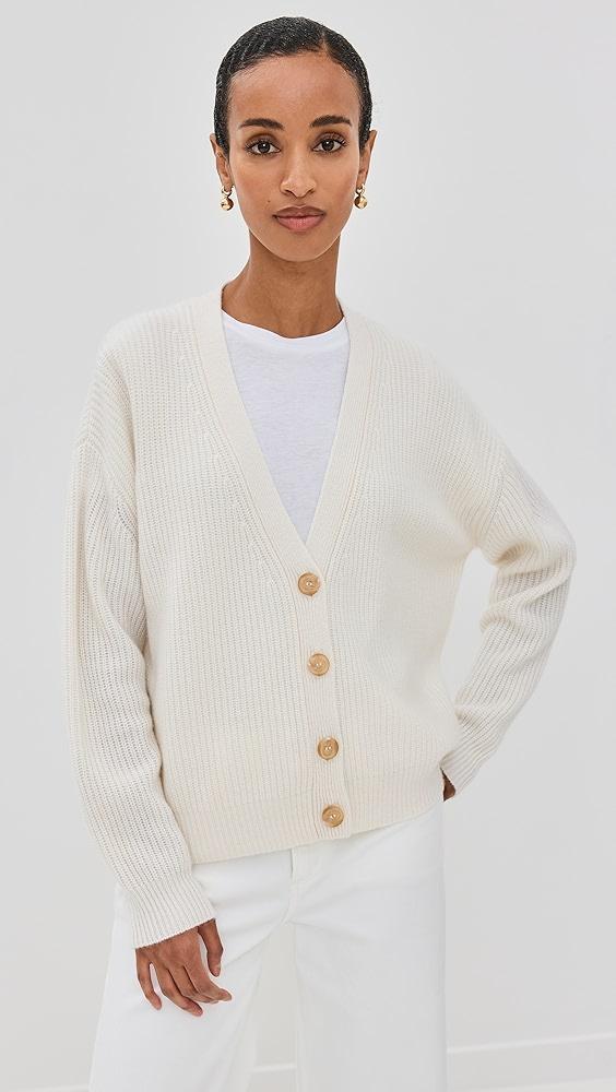 Jenni Kayne Cropped Cashmere Cocoon Cardigan | Shopbop Product Image