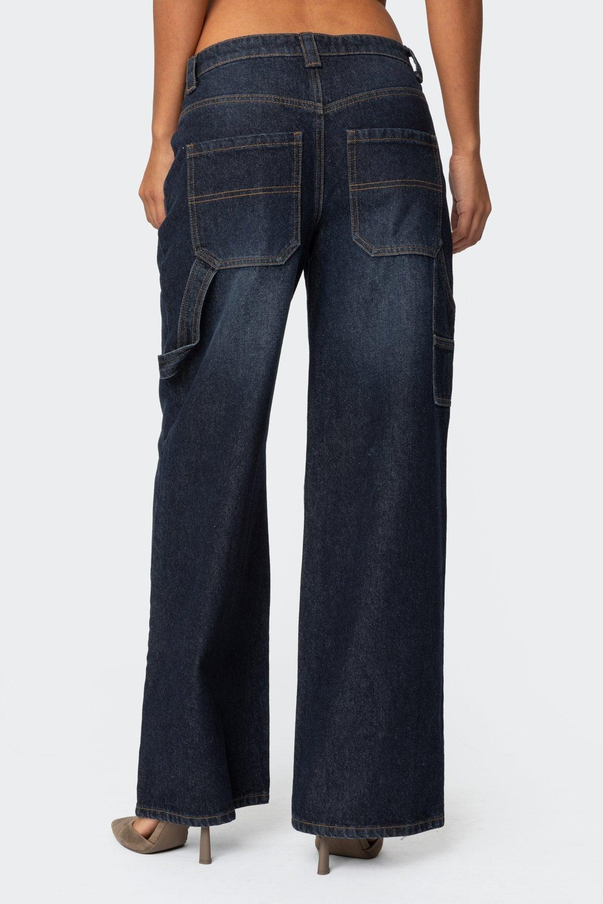 Carpenter Low Rise Jeans Product Image