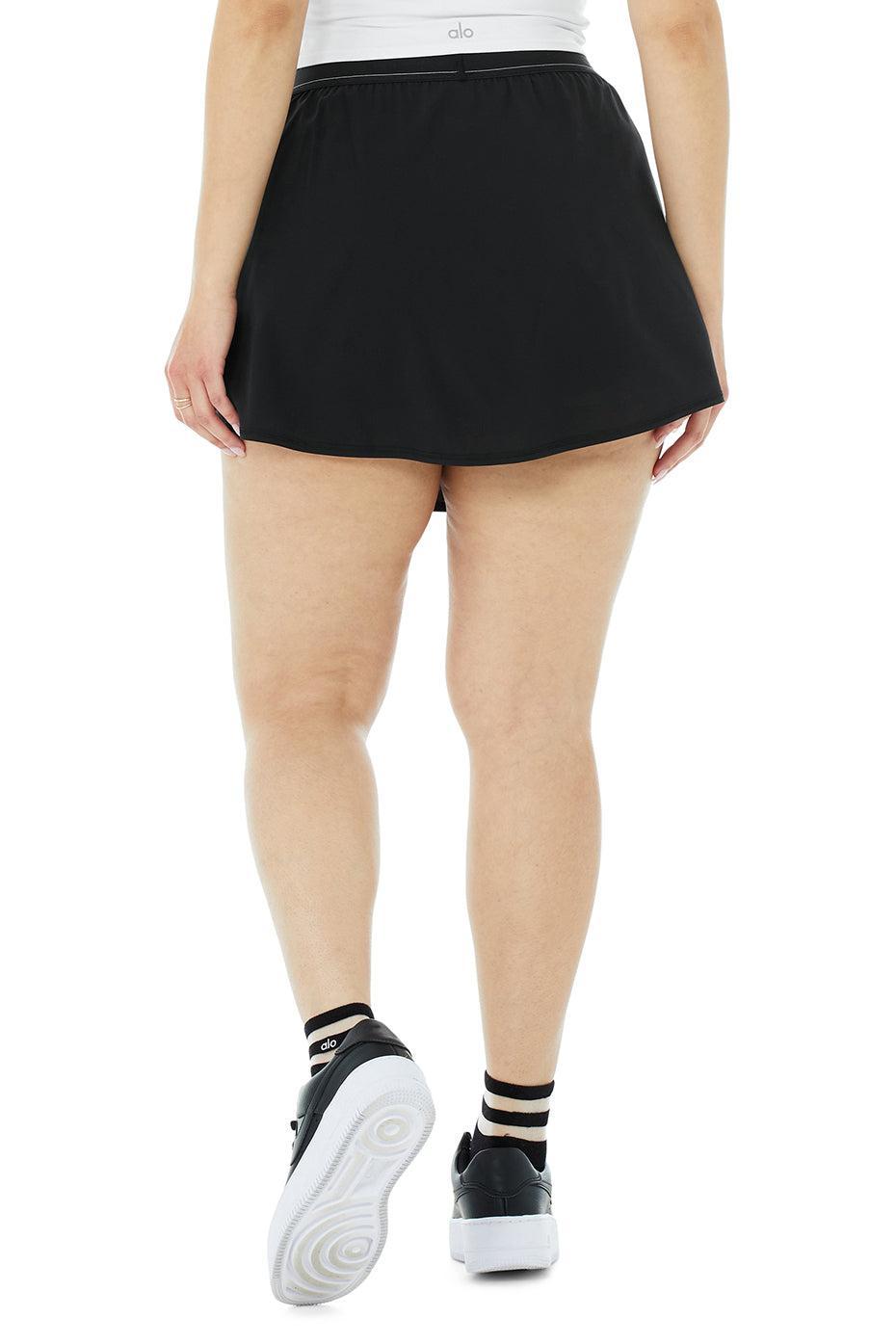 Match Point Tennis Skirt - Black Product Image