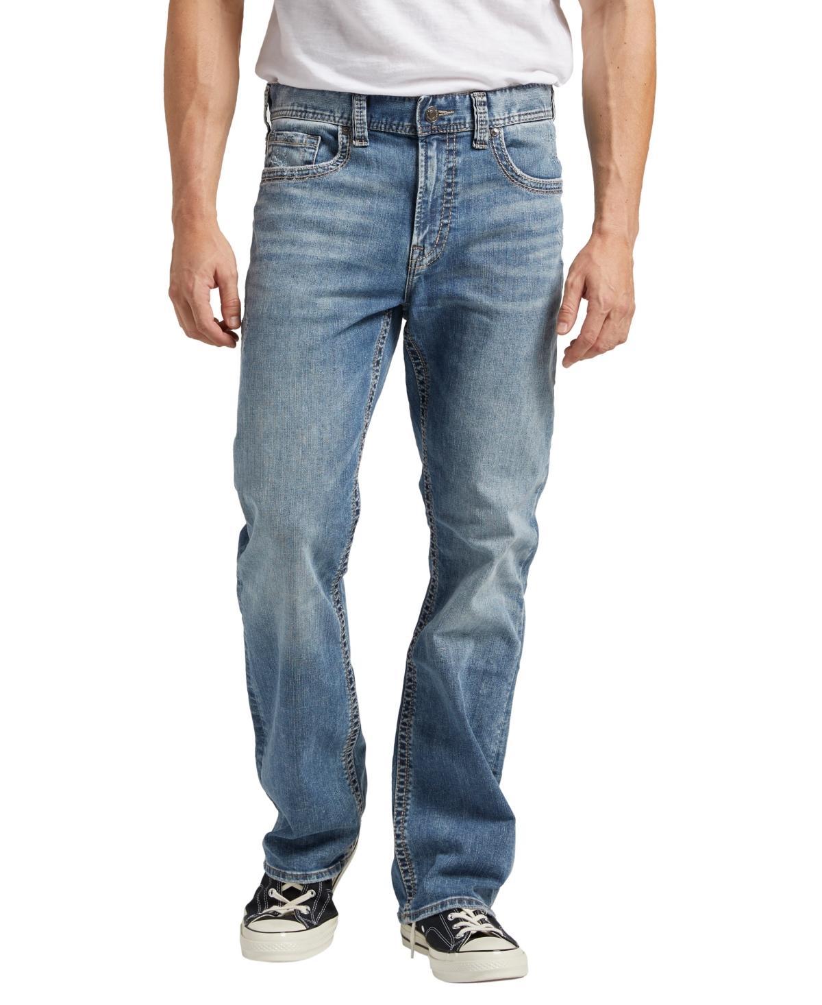 Silver Jeans Co. Craig Stretch Easy Fit Bootcut Medium Wash Jeans Product Image