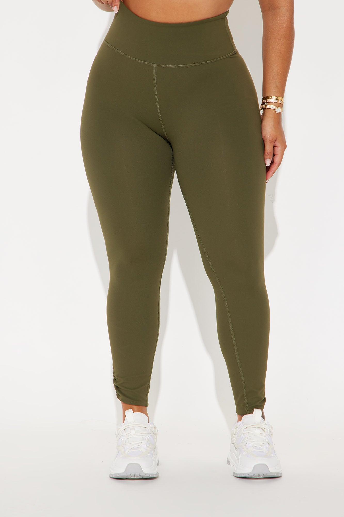 Core Super Soft Active Legging - Olive Product Image