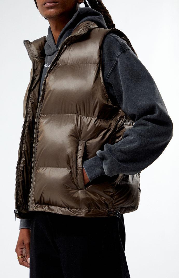 PacSun Mens Puffer Vestarge Product Image