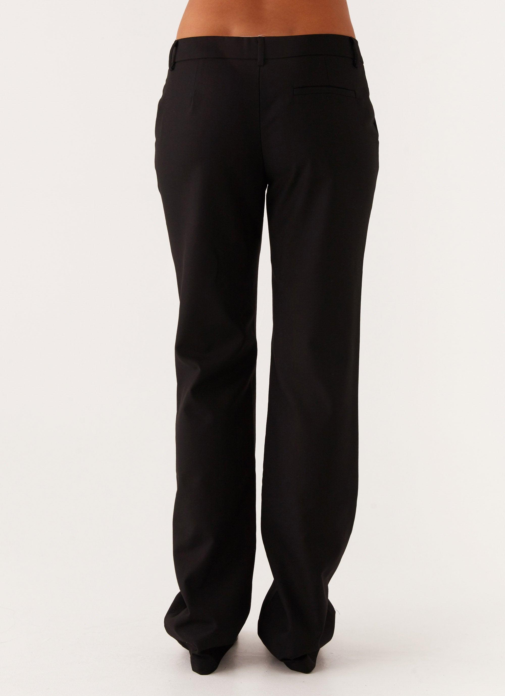 Britley Fitted Trouser - Black Product Image