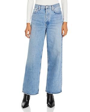 Agolde Low Slung Baggy Jeans in Libertine Product Image