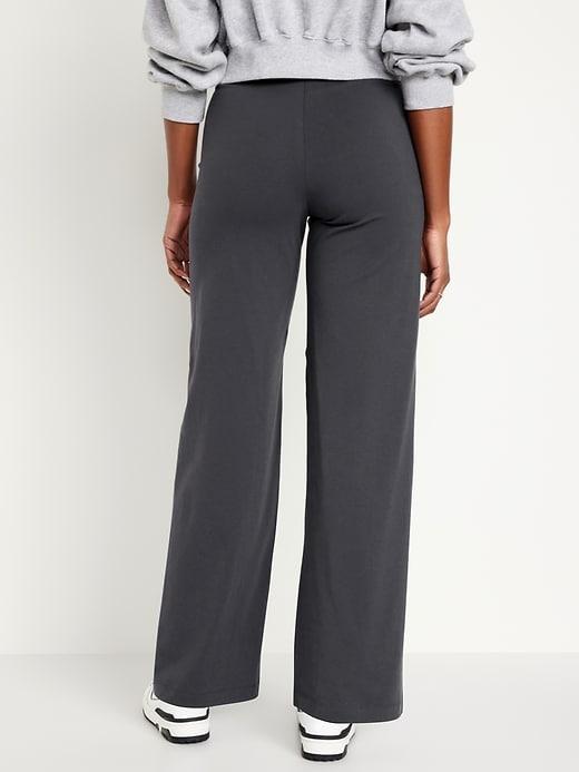 High-Waisted Wide-Leg Leggings Product Image