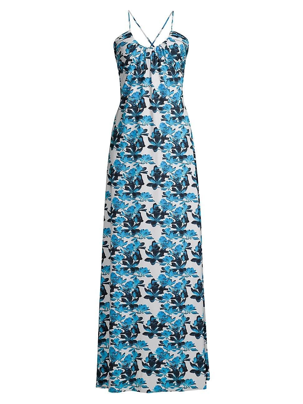 Womens Dirin Floral Cover-Up Maxi Dress Product Image