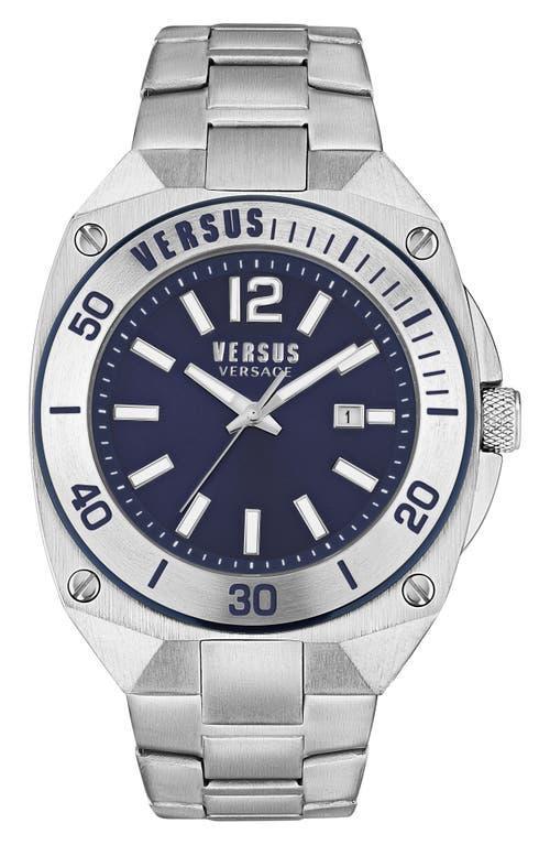 VERSUS Versace Versus Reaction Silicone Strap Watch, 48mm Product Image