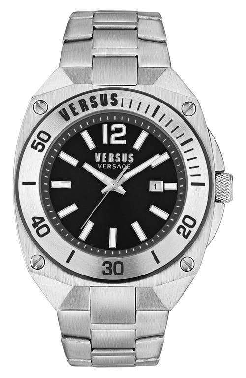 VERSUS Versace Versus Reaction Silicone Strap Watch, 48mm Product Image