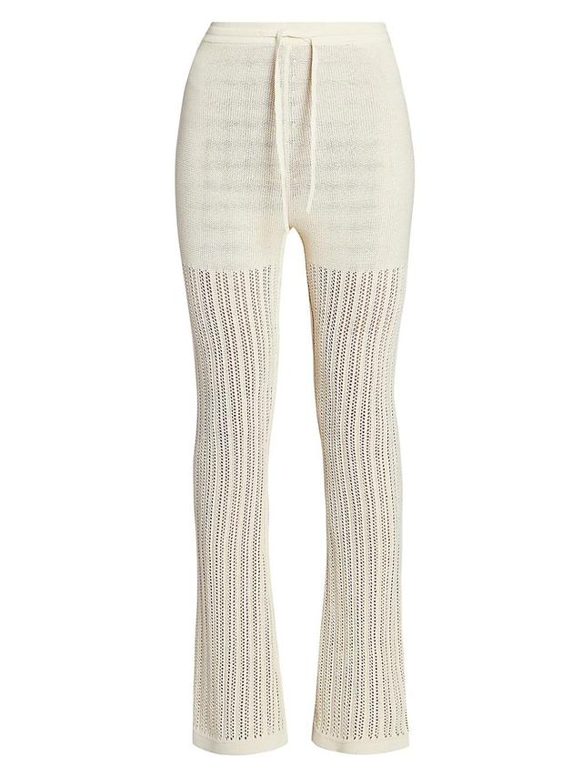 Womens Kaela Slim Knit Pants Product Image