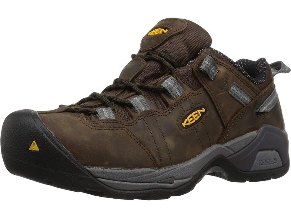 KEEN Utility Detroit XT Steel Toe ESD (Cascade /Gargoyle) Men's Work Boots Product Image