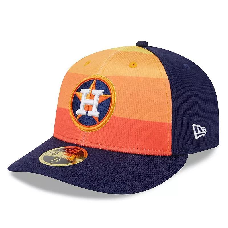 Mens New Era Houston Astros 2024 Batting Practice Low Profile 59FIFTY Fitted Hat Product Image