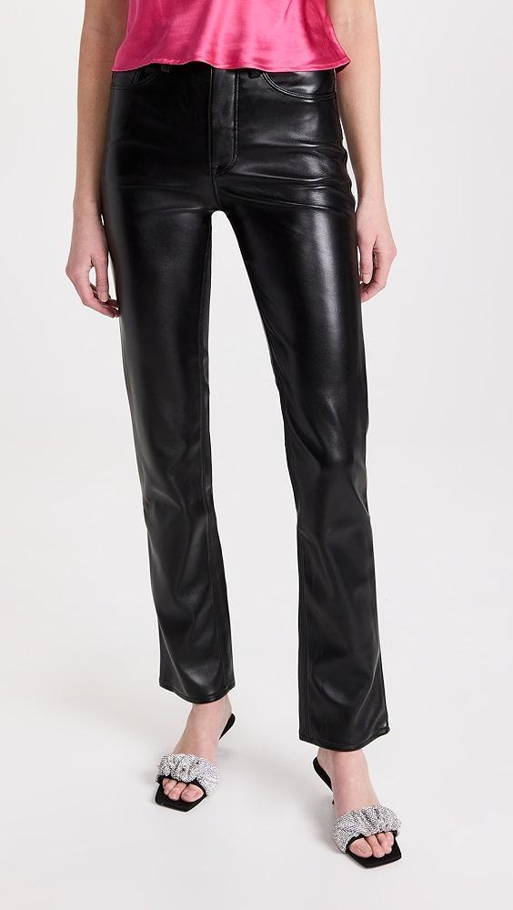 Good American Leather Good Icon Jeans | Shopbop Product Image