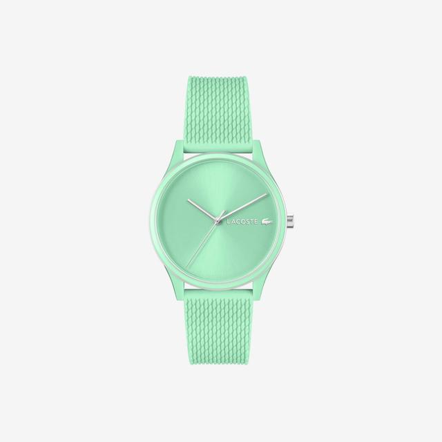 Crocodelle 3 Hands Watch Turquoise Silicone Product Image