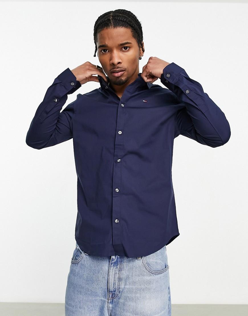 Tommy Jeans slim fit stretch shirt Product Image