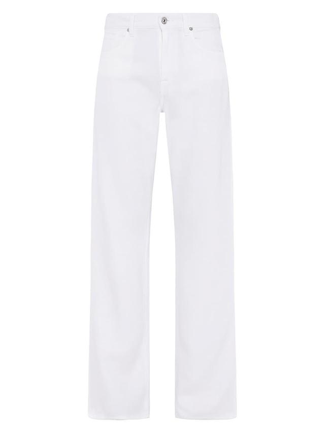 Womens Tess Mid-Rise Wide-Leg Jeans Product Image