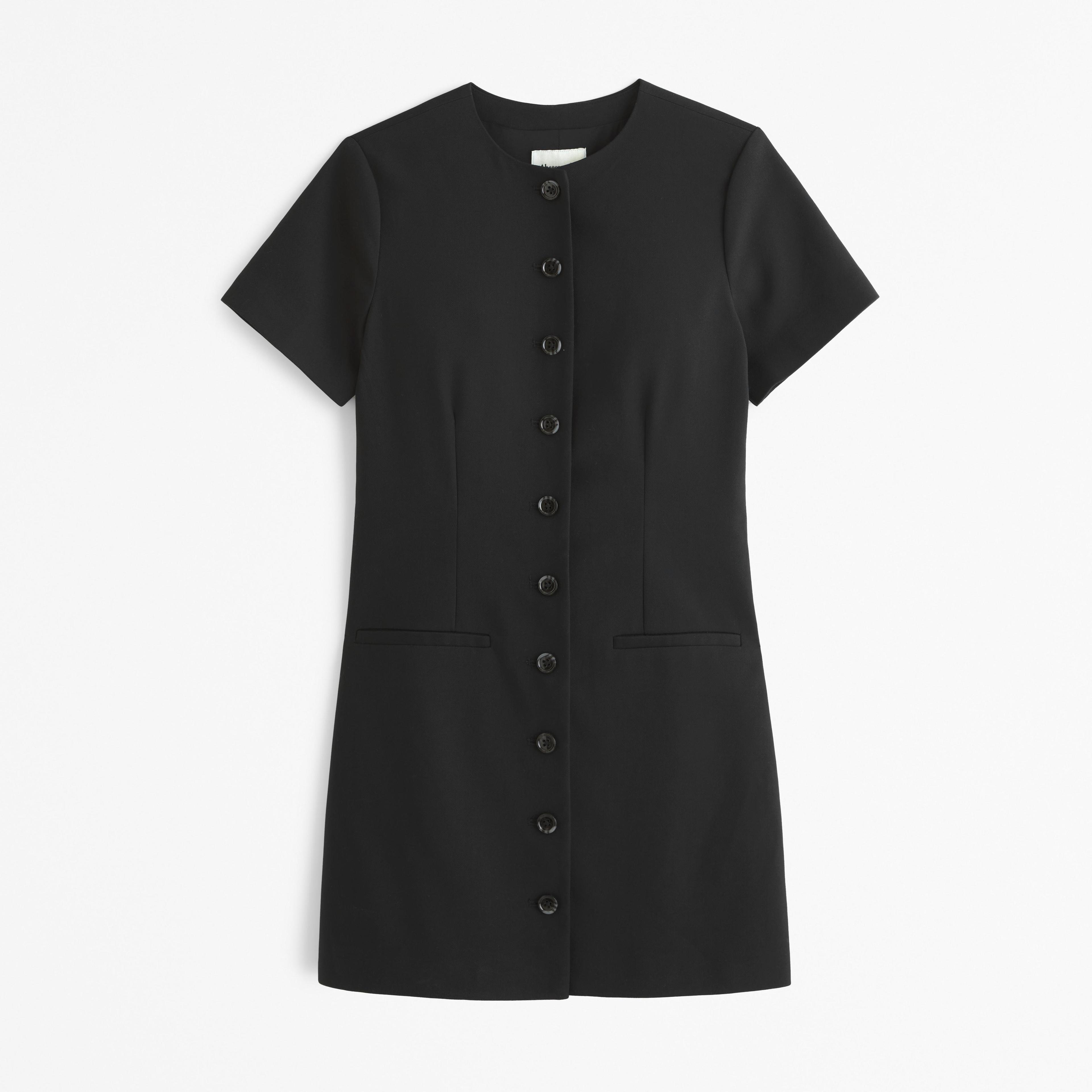 The A&F Mara Short-Sleeve Vest Mini Dress Product Image