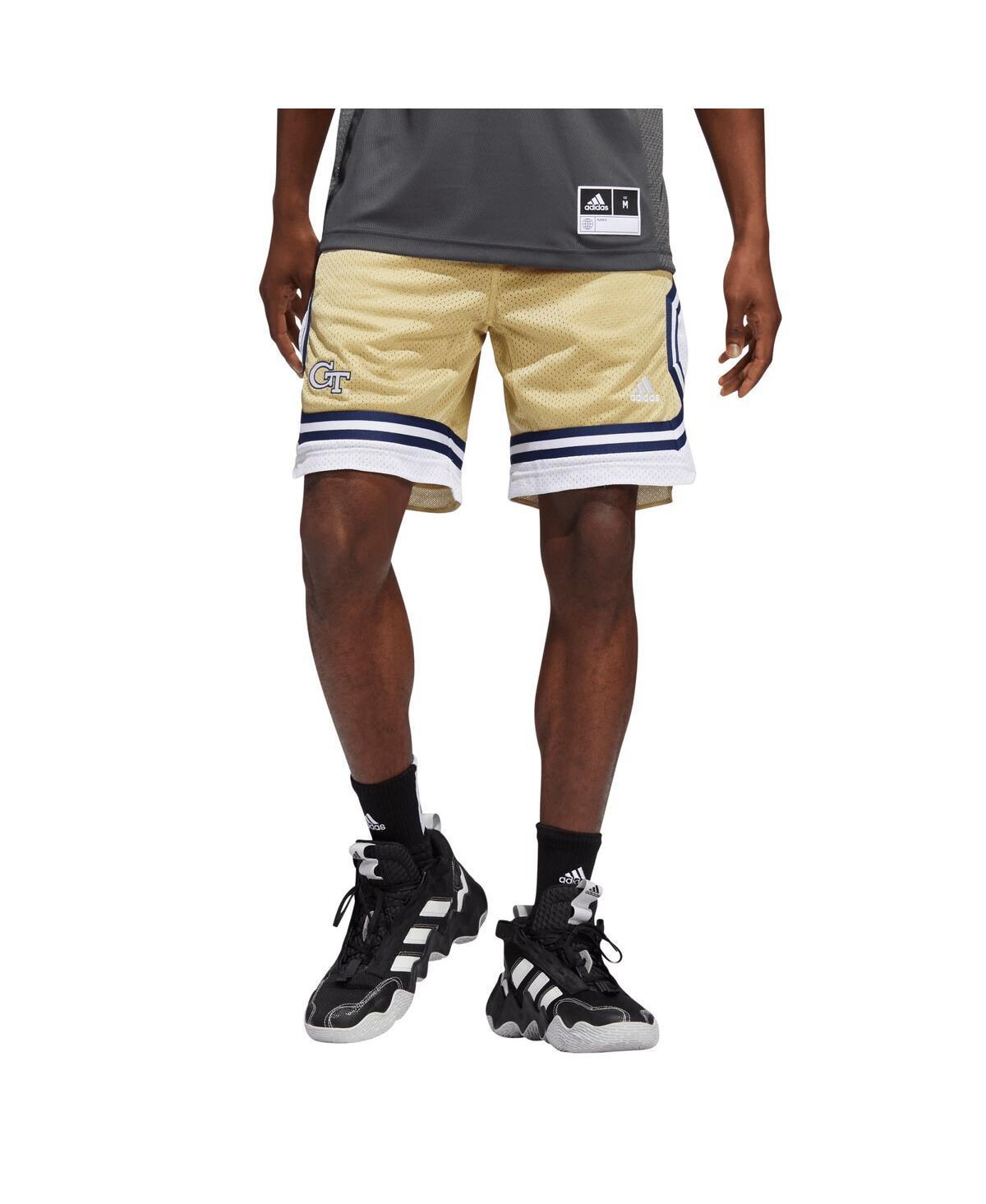 Mens adidas Georgia Tech Yellow Jackets Swingman AEROREADY Basketball Shorts Product Image