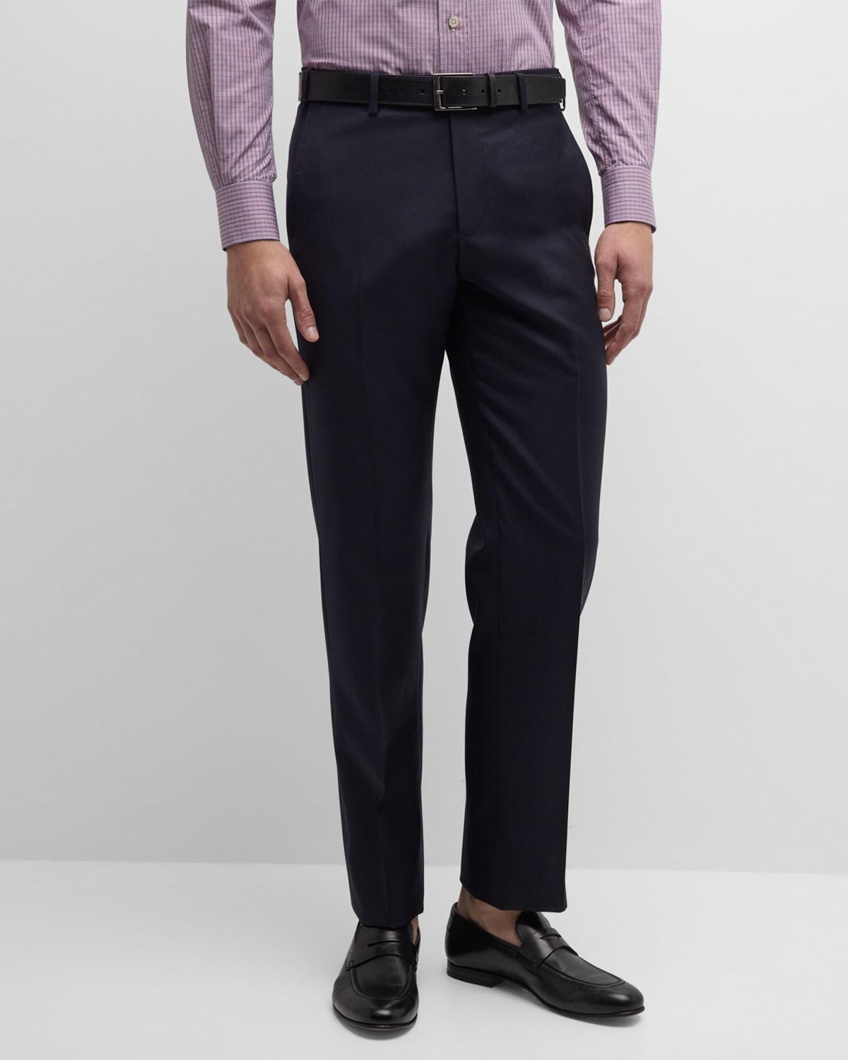 Mens Devon Wool Serge Trousers Product Image