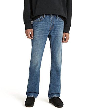 Mens Levis 527 Slim Bootcut Stretch Jeans Product Image