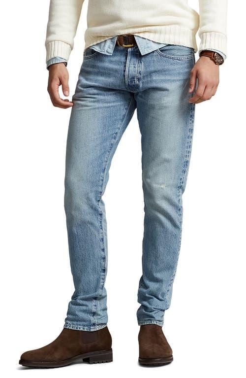 Polo Ralph Lauren Sullivan Slim Fit Faded Stretch Jeans Product Image