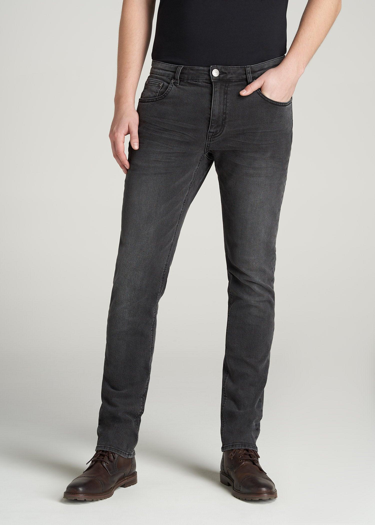 Carman TAPERED Jeans for Tall Men in Dark Smoke Product Image