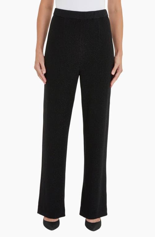 Womens Sparkle Pull-On Wide-Leg Pants Product Image