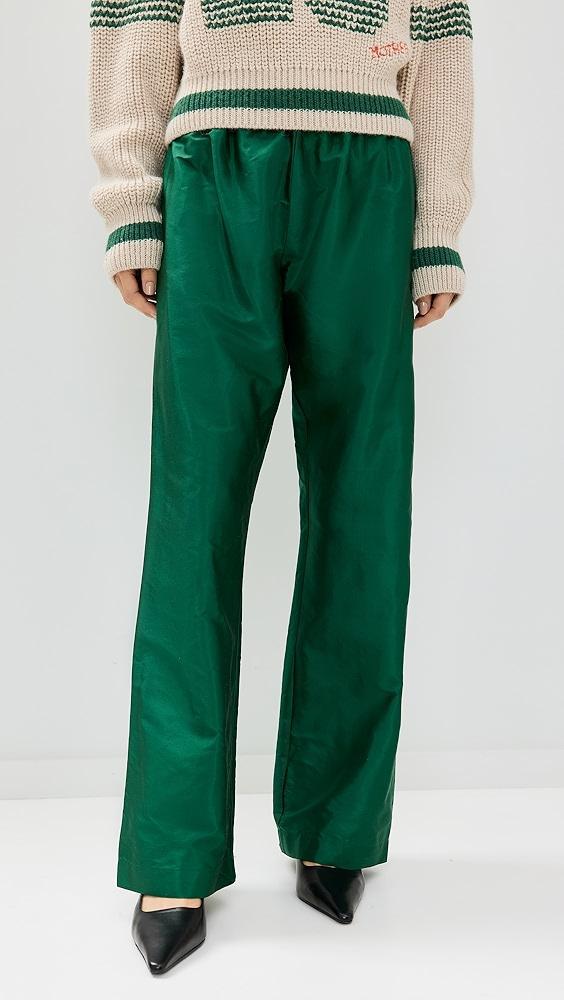 DONNI. The Taffeta Simple Pants | Shopbop Product Image