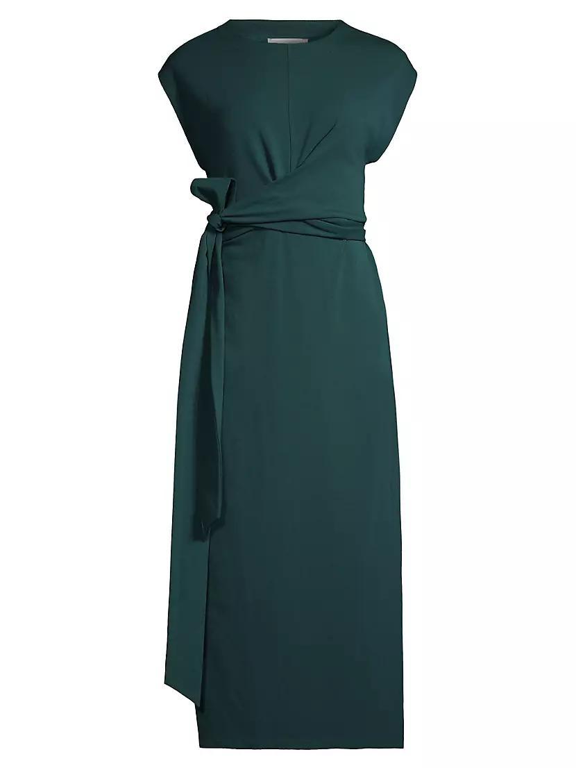 Fei Tie-Front Midi-Dress Product Image