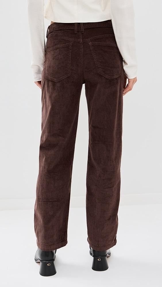 Free People Risk Taker Corduroy Straight Jeans | Shopbop Product Image