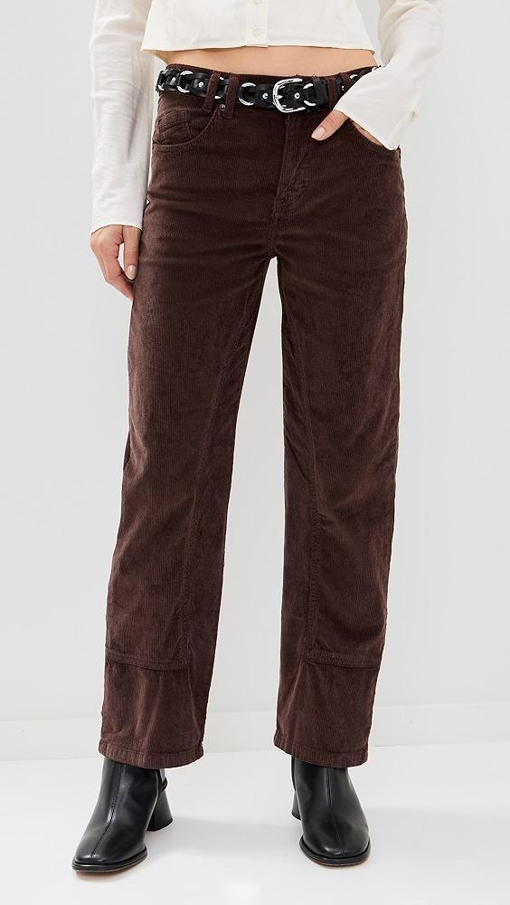 Free People Risk Taker Corduroy Straight Jeans | Shopbop Product Image