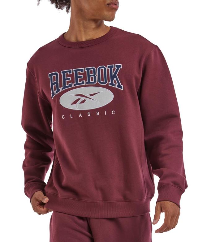 Reebok Mens Archive Crewneck Logo Sweatshirt Product Image