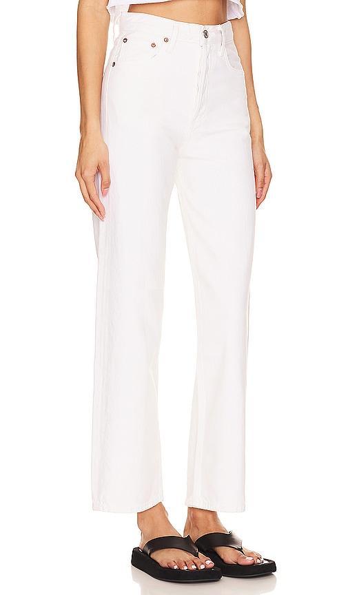 AGOLDE Ren High Rise Wide Leg in White. - size 28 (also in 24, 26, 27, 29, 30, 31, 32, 33, 34) Product Image