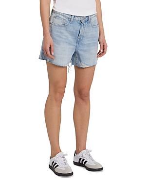 Womens Monroe Distressed Denim Shorts Product Image