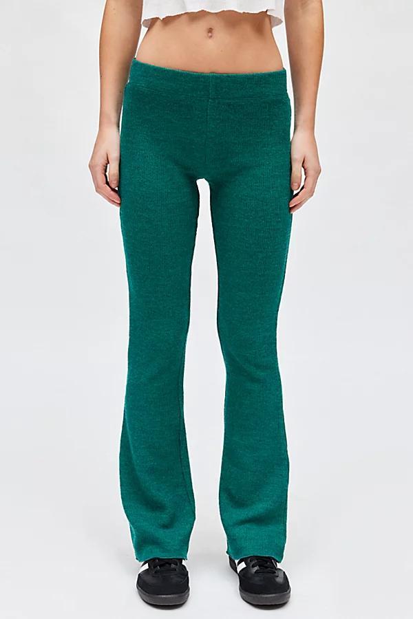 Urban Outfitters UO Farrah Knit Kick Flare Pant Womens at Urban Outfitters Product Image