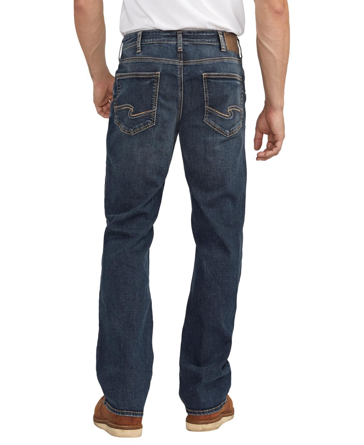 Silver Jeans Co. Mens Zac Relaxed Fit Straight Leg Jeans Product Image