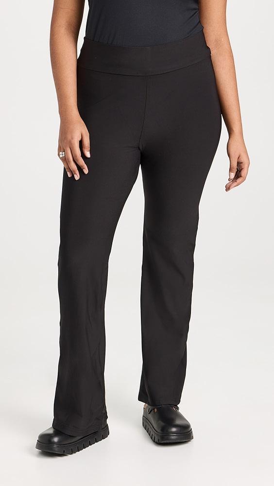 Plush Fleece-Lined Flare Leggings | Shopbop Product Image