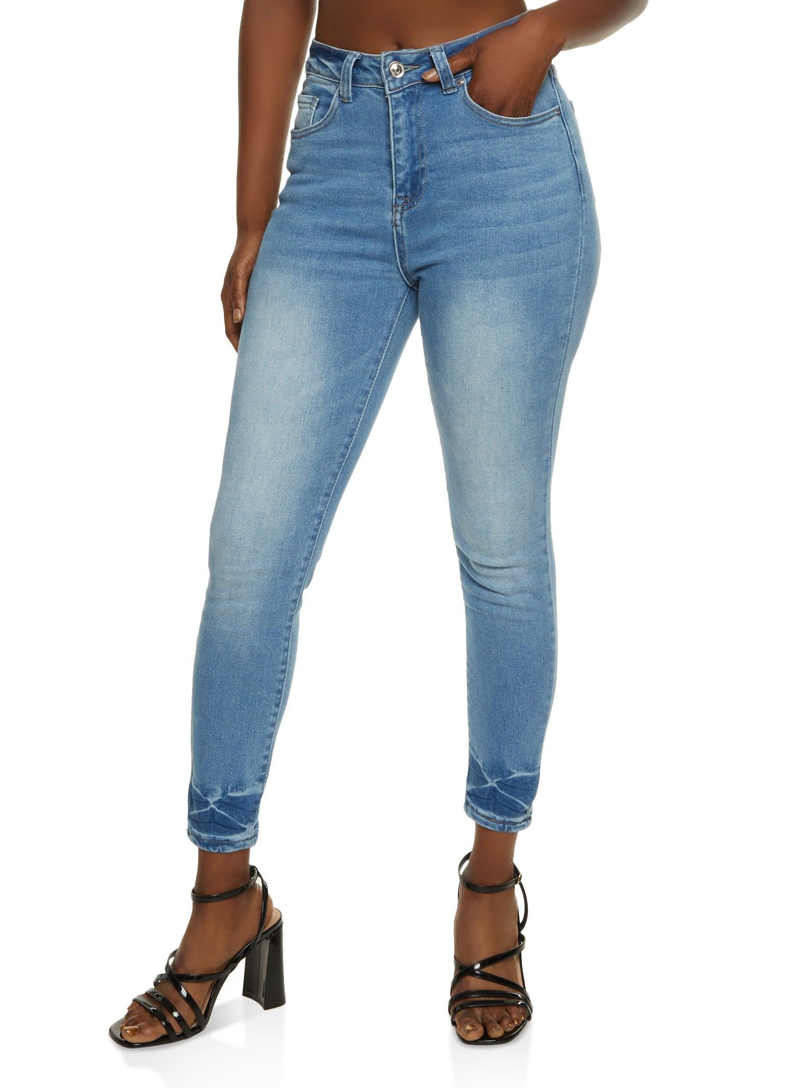 Womens WAX Whiskered Skinny Jeans Product Image