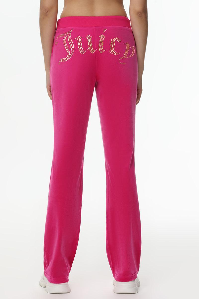 Technicolor Big Bling Velour Track Pants Product Image