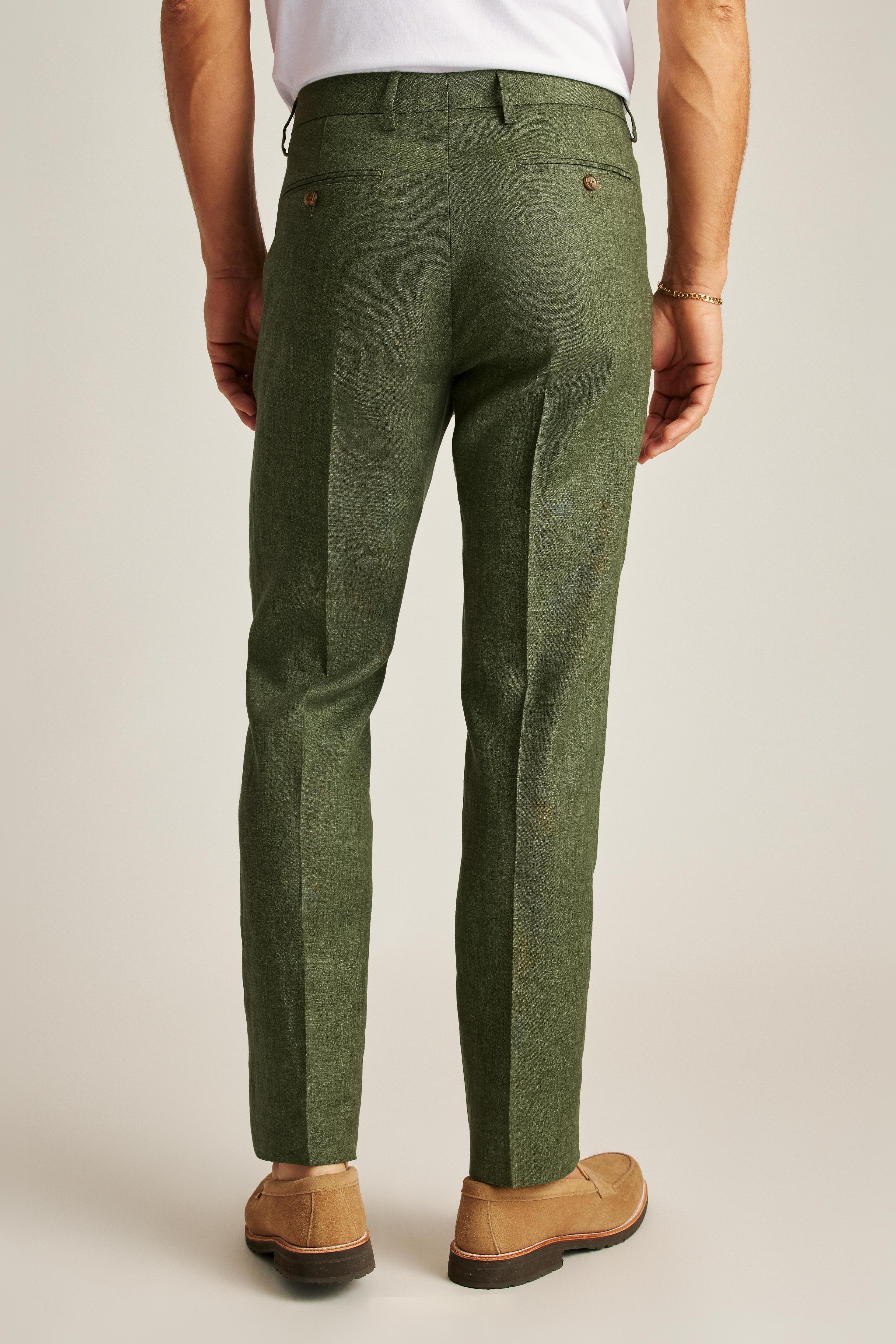 Italian Stretch Linen Suit Pant Product Image