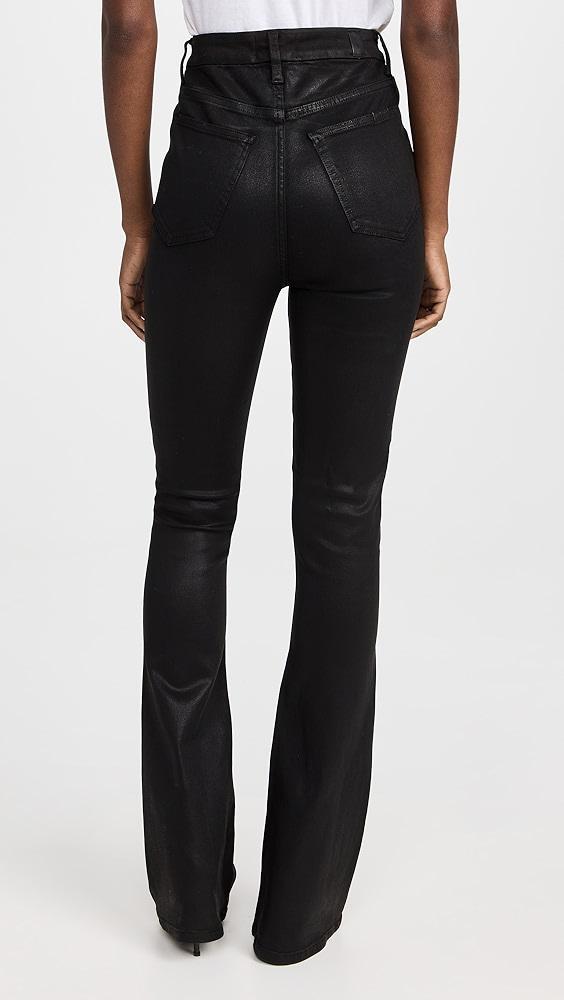 7 For All Mankind Ultra Hr Skinny Boot Coated Jeans | Shopbop Product Image