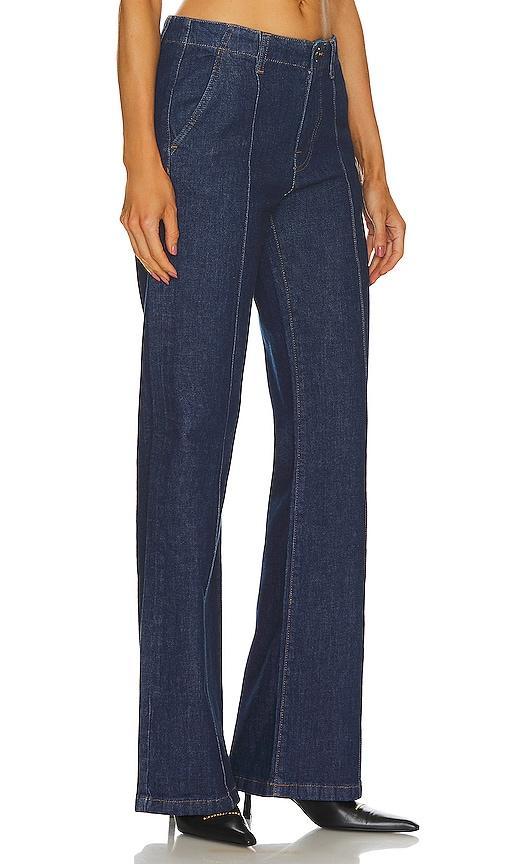 Ansel High-Rise Denim Flare Jeans Product Image