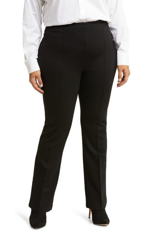 Lysse Plus Size Elysse Ponte Pants (Black) Women's Casual Pants Product Image