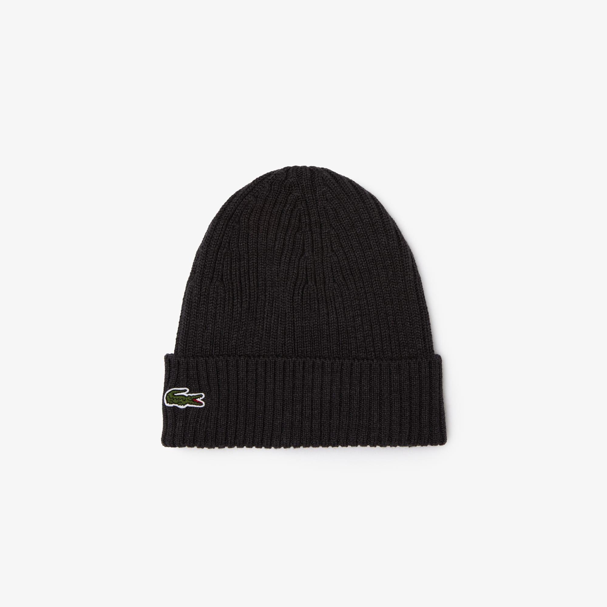 Rib Knit Brushed Wool Beanie Product Image