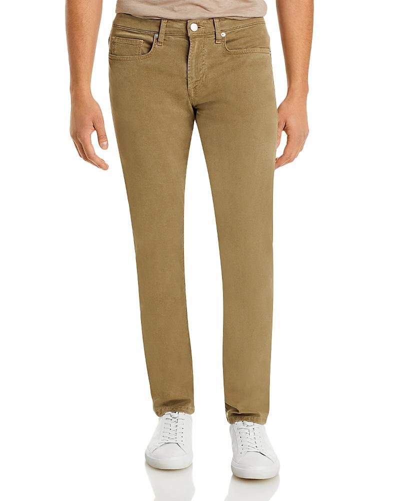 FRAME L'Homme Slim in Milk & Beige - Beige. Size 28 (also in ). Product Image