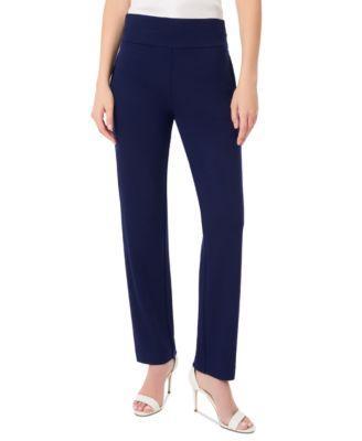 Women's High-Rise Straight-Leg Ankle Pants Product Image