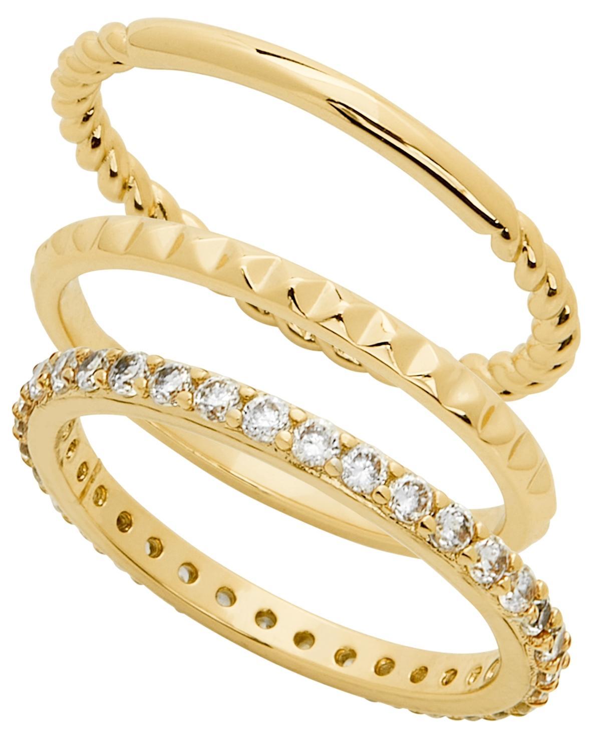 And Now This Womens Triple Stack Band Ring Set Product Image