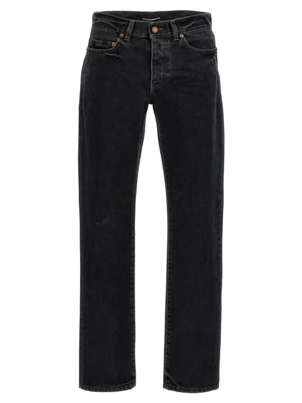 Denim Jeans In Black Product Image