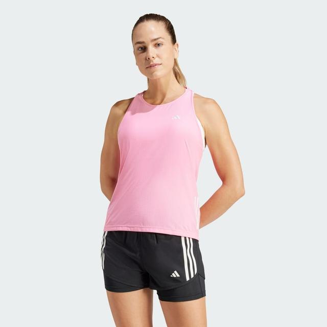 adidas Own The Run Tank Top Black M Womens Product Image