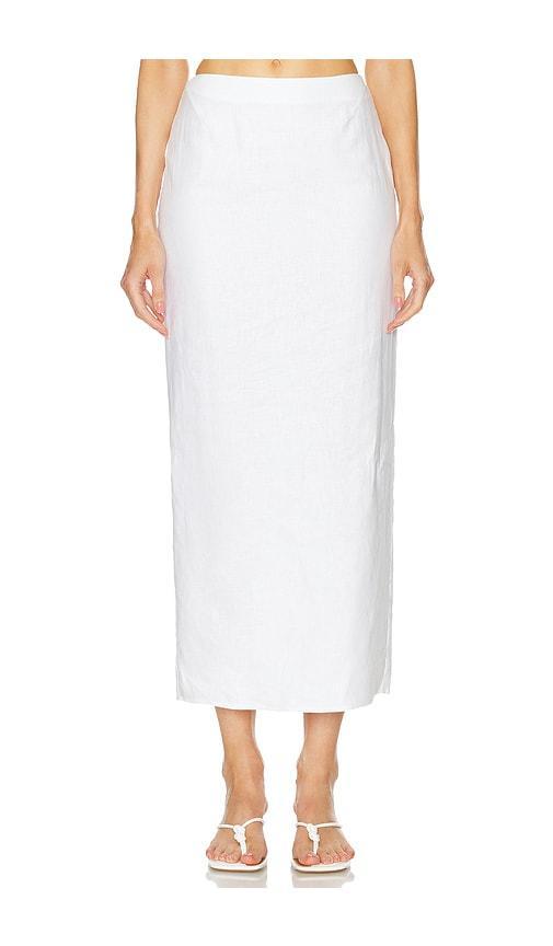 Linen Maxi Skirt Product Image