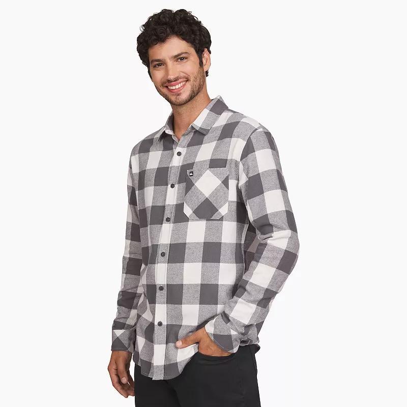 Mens Quiksilver Long Sleeve Flannel Shirt Product Image